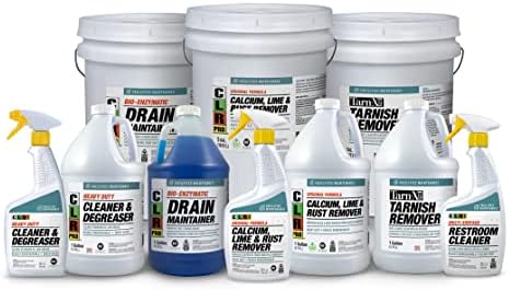 CLR PRO Calcium Lime Rust Remover 1 Gallon Pack of 2