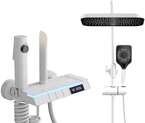 Smart Digital Shower System with Handheld and Rain Head