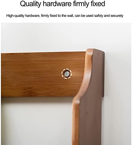 Wall-Mounted Wine Glass Rack Wooden Design Eco-Friendly Storage