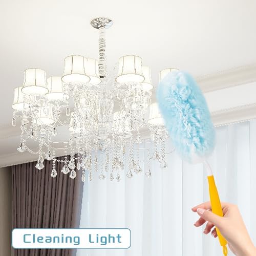 40 Count Microfiber Duster Refills Kit with Handles