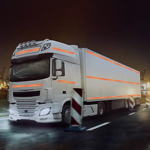 Orange Reflective Safety Tape 2in X 11ft Roll