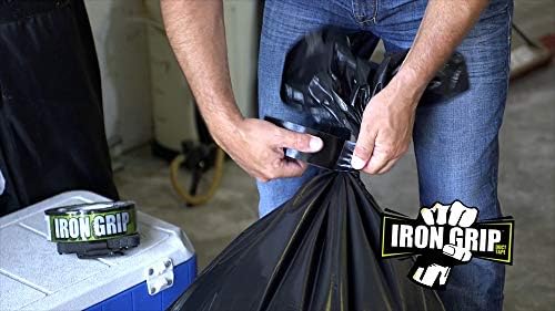 IPG Iron Grip Heavy Duty Duct Tape - 188 x 35 yd Black