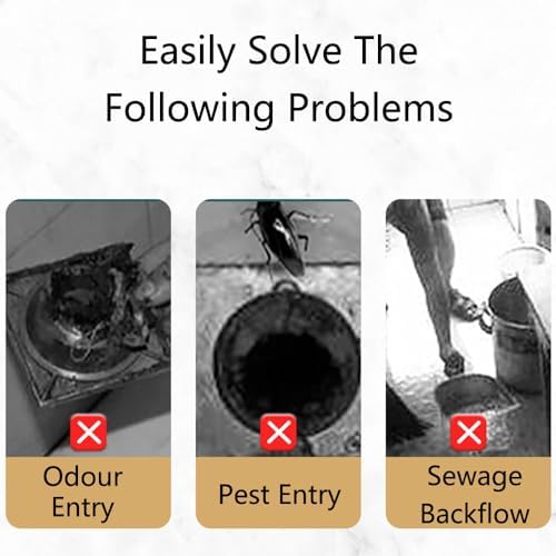 Odor Proof Floor Drain with Anti-Backflow Prevention