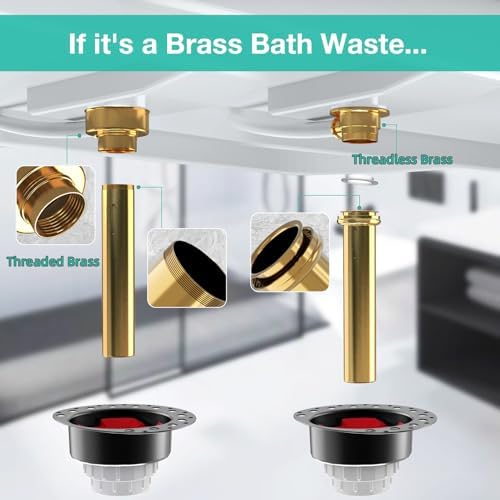 PVC Island Tub Drain Rough-in Kit
