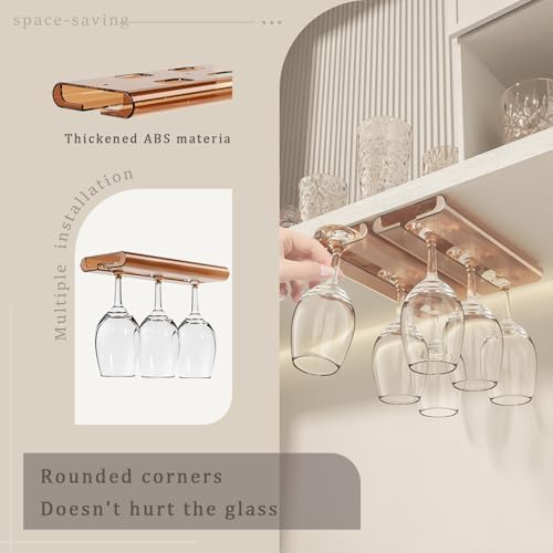 2Pack Wine Glass Rack for Kitchen and Bar