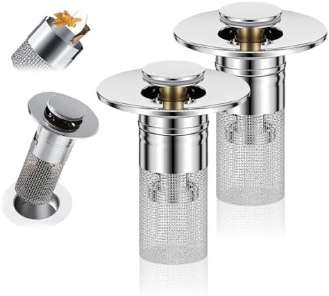 Citosisk Drain Filter 2PCS Universal Stainless Steel