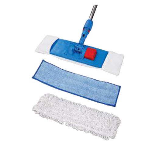 QuickTask Microfiber Flat Mop Cover Blue
