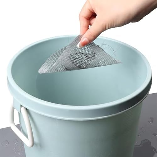 30 Pcs 4x4 Inch Disposable Hair Catcher for Bathrooms and Showers