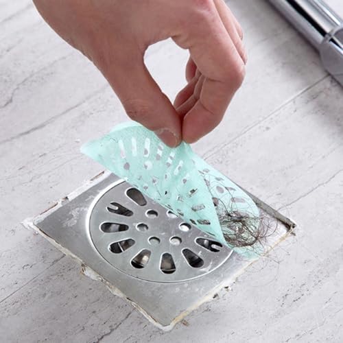 Odiche 40PCS 4 Inch Disposable Drain Hair Catcher Stickers