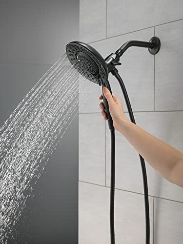 Delta In2ition 2 in 1 Dual Shower Head with Handheld Spray Matte Black