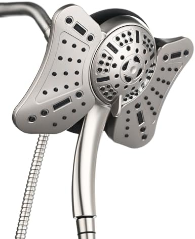 GRICH 25GPM Handheld Shower Head Combo with 9 Spray Modes