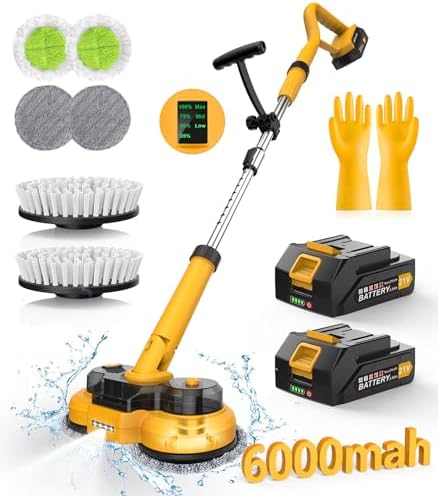 Qimedo 6000mAh Power Mop M1 800RPM Cordless Scrubber