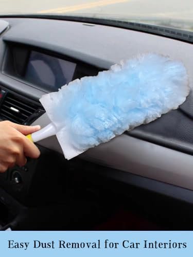 40 Count Microfiber Duster Refills Kit with Handles