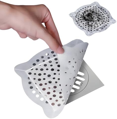 30 Pack 6 Inch Shower Hair Catcher