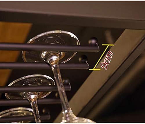 ZJDYDY Adjustable Height Iron Wine Glass Frame