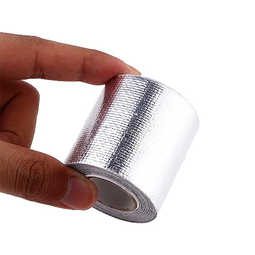 Leadigol High Heat Resistant Silver Duct Tape 5CM Self-Adhesive