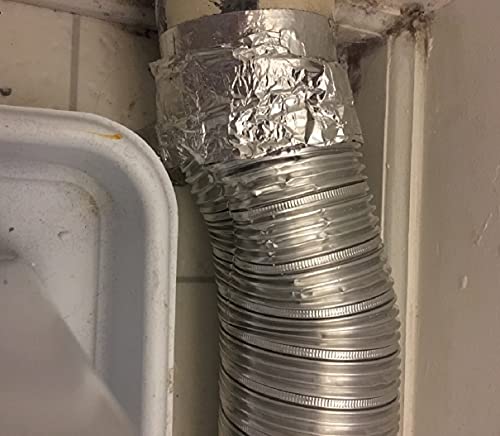 4 x 65 Aluminum Foil Tape for HVAC Repairs and Insulation