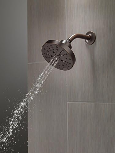 Delta 5-Spray Shower Head with H2Okinetic Technology Venetian Bronze