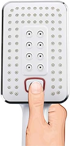 White Gold Triple Function Wall Mount Shower Set