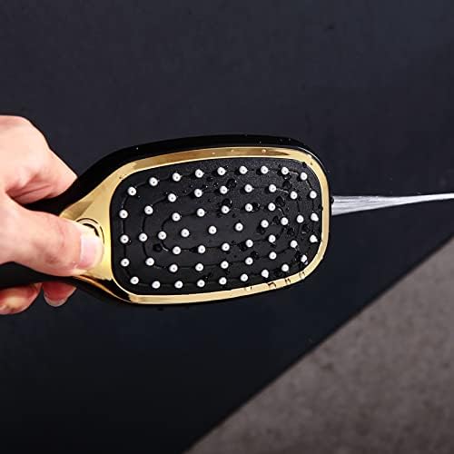 10 Inch Black Gold Shower System with 2 Mode Handheld