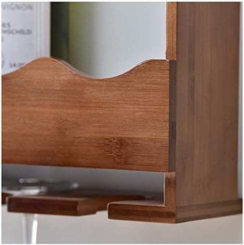Pimex Wall-Mounted Wooden Wine Rack for Home Decor