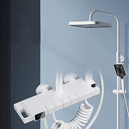 Thermostatic Shower Faucet Set with Temperature Display 1