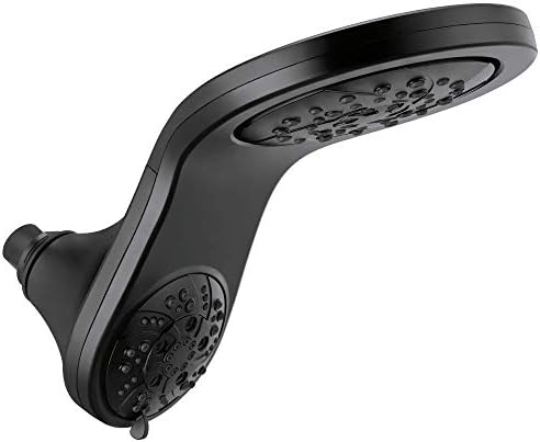 Delta HydroRain 5-Setting Shower Head with Rain Can Matte Black