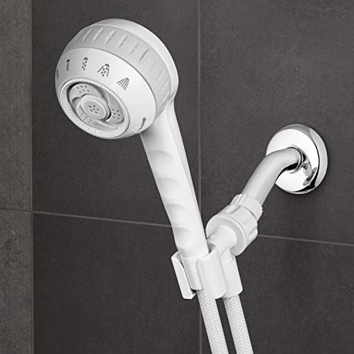 Waterpik Original Massage Shower Head with 5-Foot Hose and 6 Modes