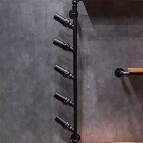 GRFIT Wall-Mounted Wine Rack Industrial Style