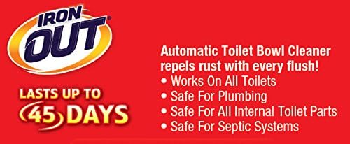 IRON OUT Automatic Toilet Bowl Cleaner 6 Tablets