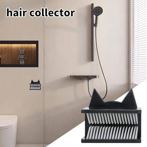 Shower Hair Catcher Wall - Reusable Drain Protector
