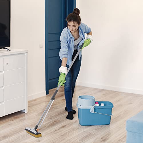 Superio Sponge Mop Pads Reusable for Tile Bathroom Kitchen