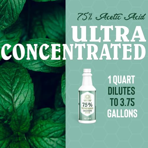 75 Concentrated Vinegar 1 Gallon All Natural Cleaner