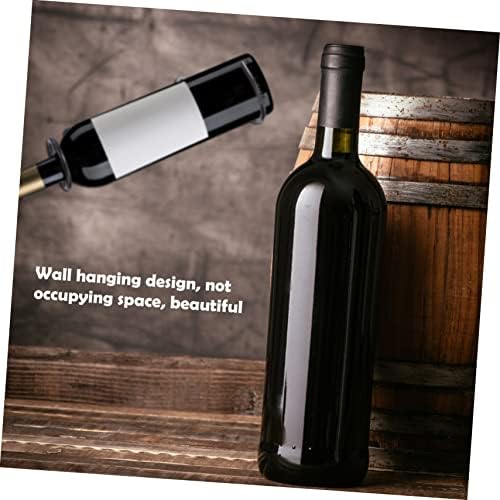 Cabilock Wall-Mounted Wine Racks 6Pcs Iron Art Storage Display