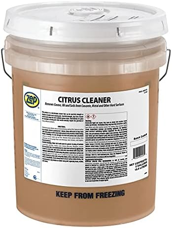 Zep Citrus Cleaner and Degreaser 5 Gallon