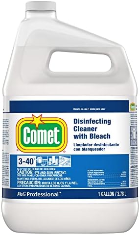 Comet Professional Disinfecting Bathroom Cleaner 128 Oz Case Of 3 1