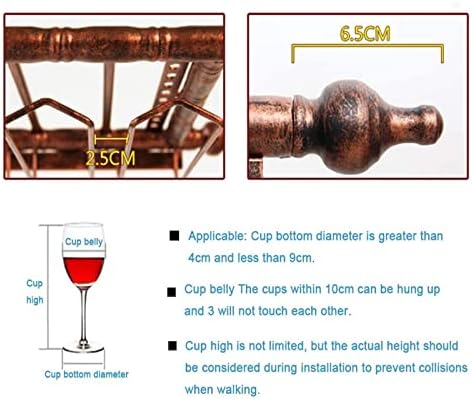 ALDEPO Wall-Mounted Wine Rack Floating Shelf
