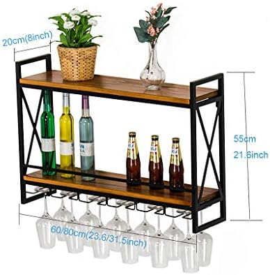 ZJDYDY Wall-Mounted Wine Rack for Home Use