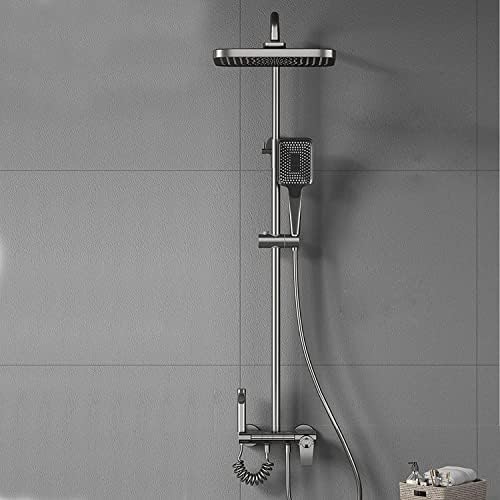 Thermostatic Shower System with 3-Function Handheld and Bidet Sprayer