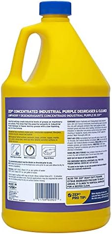 Zep Industrial Purple Cleaner and Degreaser - 1 Gallon Case of 2