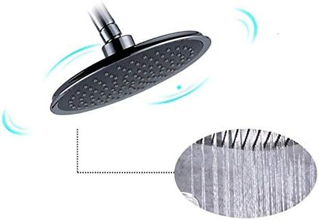 LASEVE Copper Cover Shower Set with 9 Inch Round Head