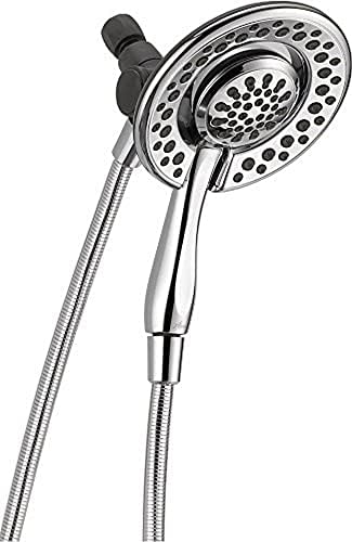Delta Faucet 4-Spray Touch-Clean Handheld Shower Head with Hose