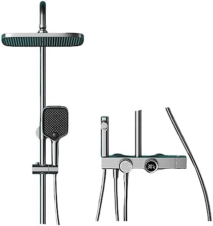 Digital Display Shower Faucet Set with 4 Functions