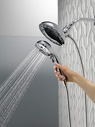 Delta Faucet 5-Spray In2ition Dual Shower Head with Handheld 1