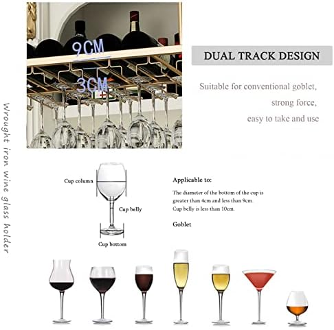 ZJDYDY Wall-Mounted Wine Rack Holder with Adjustable Arm