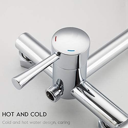 Matte Black Thermostatic Shower Combo Set with 8 Inch Head and Handheld
