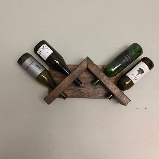 DistressedMeNot Zig Zag Wine Rack Wall Mounted