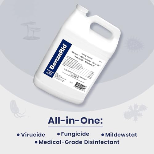 BenaRid Pro Mold Killer Fungicide Disinfectant 1 Gal 32 oz