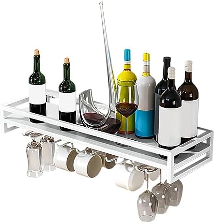 LIGUOYI Wall-Mounted Wine Rack 6080100CM Black Gold White