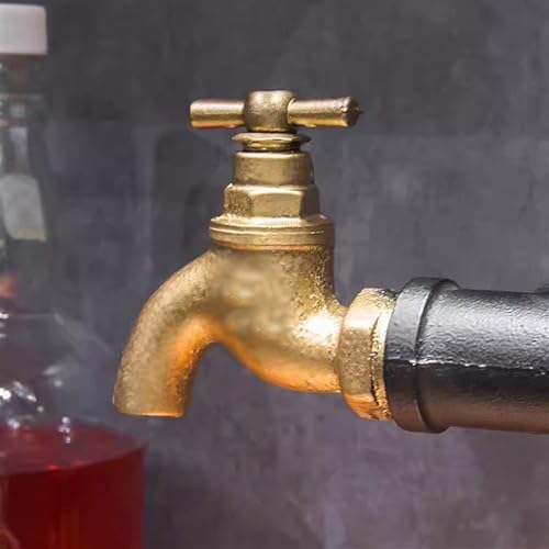 GRFIT Wall-Mounted Wine Rack Industrial Style